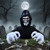 DR.DUDU 6FT Grim Reaper Halloween Inflatable Decorations Outdoor