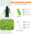 AYAMAYA Tarp Poles for Camping, Adjustable Aluminum Tent Poles Heavy Duty