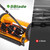 Walensee 14-Inch Manual Lawn Mower, 5-Blade Push Reel, 4 Heights