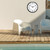 Caysie 16 Inch Sealed Large Outdoor Clocks Waterproof (Black)