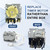 Pool Timer Replacement Motor for WG1570-10D,WG1573-5 Time Clock,208/277V 60Hz,Compatible with T104M,T100,T170,R201,T1400,T100-20 and WH Series
