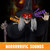 JOYIN 72" Outdoor Halloween Decorations Animatronics Witch with Cane, Life Size Animated Ghost Haunted House Prop Décor with Creepy Sound and Light-up Eyes, Party Supplies