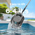 Automatic Robotic Pool Cleaner for Above Ground Pools, S1 Pro Cordless Pool Vacuum with Dual Motors, 120-Min Runtime, Large Debris Basket, Fast Charging and Auto Parking，Graphite Gray