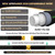 Ahititi Garden Hose 100 ft Water Hose Flexible Heavy Duty Outdoor Lightweight No Kink Long Non-Expandable High Pressure Flat Hoses Pipe 100’ Strong 3/4’’ Brass Fitting for Outside Yard Lawn Car Wash