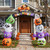 Joiedomi 8 FT Cute Halloween Inflatables Pumpkin Archway Outdoor Decoration, Archway Halloween Blow Up for Yard with Build-in LED Lights, Inflatable Arch Yard Outside Pumpkin Decor for Party, Garden