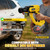 Cordless Portable Washer for Dewalt 20V Battery, 1000 PSI Portable Handheld Washer with Brushless Motor, 6-in-1 Nozzle, 3 Level Adjustable for Car Yard Fence Wall Clean (Battery Not Included)