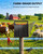 Epoify Solar Electric Fence Charger LD02, 1.2J with Short Circuit Alarm