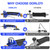 Propane Torch Weed Burner Kit, Blow Torch High Output with Self Igniter and Turbo Trigger,Heavy Duty Flamethrower with 12.5FT Hose for Weeding,Roofing,Melting Snow,Road Paint Removing(33")