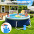 BluClear 300 GPH ETL Certified Pool Filter Pump for Small Above Ground Pool