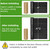 Shade&Beyond 4ftx300ft Weed Barrier Fabric, 3.2oz Heavy Duty Permeable Landscape Fabric, Woven UV Resistant Ground Cover with Staples for Gardens/Yards/Landscaping