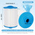 LVJUSEN PWW50P3 Spa Filter Replacement for Unicel 6CH-940