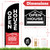 Jsngbse 44 Pcs Open House Signs for Real Estate, Double Sided Open House Flag Kit, 7.6 x 5.4 Ft Black Banner Flag Poles Set for Outside, Directional Arrows Sign Stakes Balloons for Open House Supplies