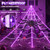 Ccinny Halloween Spider Web Lights Decorations with 78'' Giant Spider