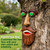 FmnyYaid 4 Pack Tree Faces Decor Outdoor, Whimsical Old Man Tree Hugger Statues, Resin Tree Art for Garden Yard Patio, Funny Tree Peeker Sculptures for Halloween Easter