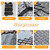 Sunnyglade 2" Thick Ground Grid 40 x 4 FT, Gravel Retainer 1880 lb/sq ft