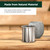 Northwood Sauna - Sauna Aromatherapy Stone Cup - Essential Oil Diffuser - Natural Rock with Stainless Steel Bowl