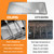 BBQ-Yummy Adjustable Universal Grease Tray for Gasgrill, with Catch Pan