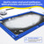 Legigo 6 Pack 8.5 Ft Dual Chamber Pool Cover Water Bags, Pool Cover Weights