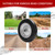 LTNICER 14.5" Wheelbarrow Tire, 3.50-8" Flat-free Solid Tire and Wheel with 3" -7" Centered Hub and 5/8" & 3/4"Bearings for Wheelbarrow Trolley Dolly Lawn Mover Go Kart Replacement (2-Pack)