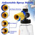 Tool Daily Pressure Washer Foam Cannon with Dual-Connector Accessory