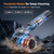 Electric Grill Brush for Outdoor,Cordless BBQ Cleaner Rechargeable