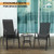 VINGLI Patio Chairs Set of 2, Black