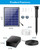 Biling Solar Aerator for Pond with 2200 mAh Battery Backup for Fish Pond