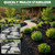 Shabebe Mulch Binder 2 Gallons - Super Stick Rock Glue for Landscaping Gravel Binder for Pea Gravel, Long-Lasting & Non-Toxic, Covers 2X More Area Pebble Gravel Hold for Paths, Patios & Garden Borders