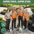 Shabebe Mulch Binder 2 Gallons - Super Stick Rock Glue for Landscaping Gravel Binder for Pea Gravel, Long-Lasting & Non-Toxic, Covers 2X More Area Pebble Gravel Hold for Paths, Patios & Garden Borders