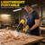 Cordless Leaf Blower for Dewalt 20V Max Battery, 2-IN-1 Handheld Blower & Vacuum for Lawn Care/Leaves/Dust, Brushless 750 CFM, 180 MPH, battery Powered Electric Mini Leaf Blower (Battery Not Included)