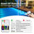 Underwater Pool Lights for Above Ground and Inground Swimming Pools 2 Pack