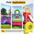 Ziziella Bounce House Blower, 380W 0.51HP Powerful Inflatable Blower Portable Air Blower for Inflatables, Bouncy Castle, Jumper, Water Slide, Bounce House, Leaf Blower Corded