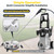 Dalmbox 14" Pressure Washer Surface Cleaner, 4 Wheels, 1/4" Quick-Connect