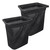 964-05104 964-04090A 964-04096A Grass Bag Assembly, 2 Pack Replacement Bagger Bags w/Hard Bottom Compatible with MTD Troy-Bilt Cub Cadet Craftsman RZT 42" 44" 46" 48" 50" 54" 60", Frame Not Included