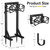 Garden Hose Holder Stand, Freestanding Metal Water Hose Storage Rack with Hooks for Outside Yard Lawn, Heavy Duty