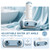 Portable Jets Bath for tub, Dual Mode Bubble & Massage Bathtub Accessories