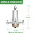 JYLEYJ 42" Spindle Assembly Fit for AYP Poulan 192870 187292 532187281 Fits A riens Husqvarna YTH18542 YTH22V46 YS4500 with 2 Pulley for 195945 197473 and 1 Belt for 21546607 54" 46" Inch Mower Deck