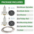JYLEYJ 42" Spindle Assembly Fit for AYP Poulan 192870 187292 532187281 Fits A riens Husqvarna YTH18542 YTH22V46 YS4500 with 2 Pulley for 195945 197473 and 1 Belt for 21546607 54" 46" Inch Mower Deck