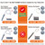 HEATFOUNDER 90S Ignition Time Silicon Nitride Hot Rod Igniter Pellet Grill Igniter Rod for Pitboss Camp Chef 100% Pit Boss Igniter Replacement Hot Rod Igniter Heating Element