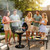 Electric Grill Outdoor, CUSIMAX Electric BBQ Grill, Portable BBQ with Lid
