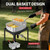 18QT Outdoor Propane Fish Fryer | 50,000 BTU Propane Burner