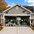 Halloween Garage Door Cover 16x7 FT, Realistic Garage Interior Scene with 3D Skeleton Crawling Out Effect Garage Door Decoration, Full Size Double Garage Banner for Outdoor Halloween Decor