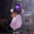 Hourleey Halloween Decorations Outdoor, Hanging Swinging Girl Doll Sound Activated with Lighted Eyes Creepy Sound, Animatronics Halloween Decor for Indoor Trees Party Garden Haunted House Prop