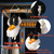 Hourleey Halloween Decorations Outdoor, Hanging Swinging Girl Doll Sound Activated with Lighted Eyes Creepy Sound, Animatronics Halloween Decor for Indoor Trees Party Garden Haunted House Prop