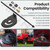 938-05078 Steering Shaft 5/8 And 617-04094 Sector Gear Kit for MTD Troy Bilt With 948-0389 710-1309 Steering Rod Cap, Screw & 941-0656A 741-0656A Pinion Gear & Bushing,941-04124 Hex Flange Bearing