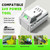 6.0Ah 24V Replacement Battery for Snow Joe + Sun Joe iON+ 24V Power Tools