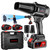 Leaf Blower Cordless Handheld Blower with 2x3.0Ah Batteries and Charger