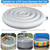 4.5 Ft Inflatable Hot Tub Cover - Energy Saving Lid for Round Hot Tub