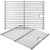 FORYEYC 17 Inch Grill Grates for Home Depot Nexgrill 720-0830H 720-0830D 720-0783E 720-0783C 720-0888N 4-Burner Gas Grill - Stainless Steel BBQ Grill Grate Replacement Parts for Outdoor Grill, 2 Pack