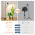 Bstrip F11 Standing Grow Lights for Indoor Plants, 65in Tall Plant Light